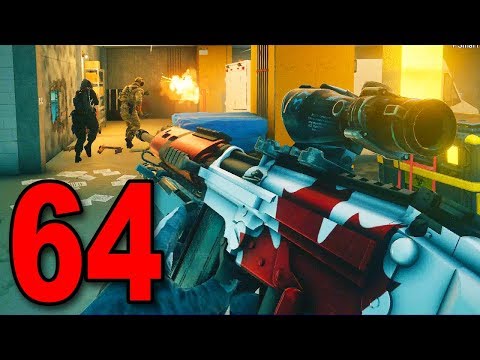 Rainbow Six Siege - Part 64 - TRYING BUCK'S SNIPER