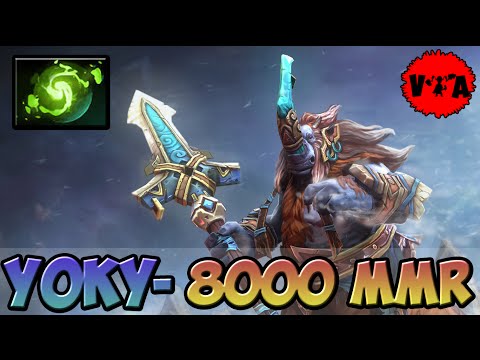 Dota 2 - Yoky- 8000 MMR Plays Magnus vol #1 - Ranked Match