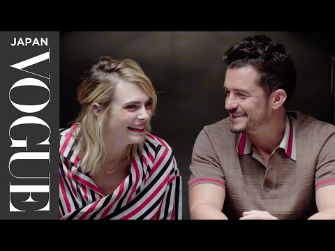 オーランド・ブルーム＆カーラ・デルヴィーニュ、嘘発見テストに挑戦。| VOGUE JAPAN (オーランド・ブルーム＆カーラ・デルヴィーニュ、嘘発見テストに挑戦。| VOGUE JAPAN)