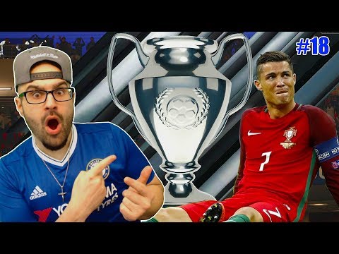 OMG RIP CRISTIANO RONALDO! *CHAMPIONS* -  FIFA 18 CHELSEA CAREER MODE #18