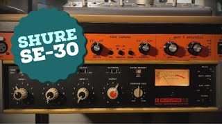 Video thumbnail for Mono drums recording with vintage gear! SHURE SE-30 by Brave Star Studio