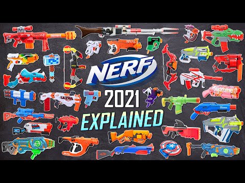 Every 2021 Nerf Blaster Explained in 10 Words or Less