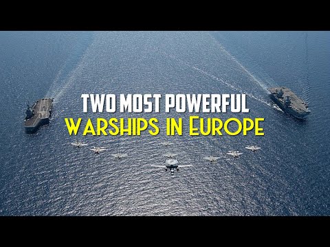 UK and French carriers come together in impressive display for the first time