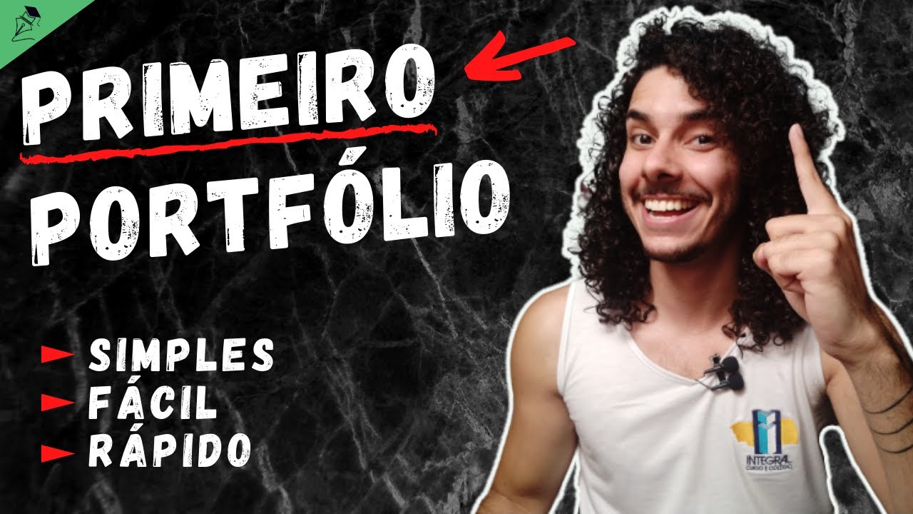 COMO CRIAR UM PORTFÓLIO MESMO SENDO INICIANTE (Simples e Fácil)
