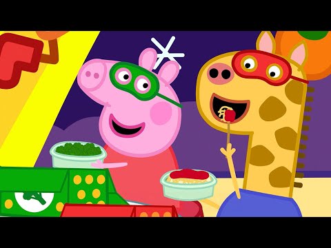 Nourriture de Super-Héros 🦸‍♀️🍔 Peppa Pig Français | 30 min