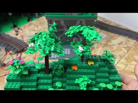 World Update (143) Den Modulen wird leben eingehaucht. Vögel und pflanzen kommen in Die Bergwelt.