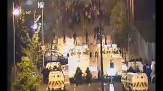 Riot on Broadway, Belfast 12 July 2010.flv