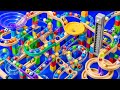 Marble Run ASMR – Endless Marble Elevator & Hypnotic Spiral Bowl Flow | No Talking