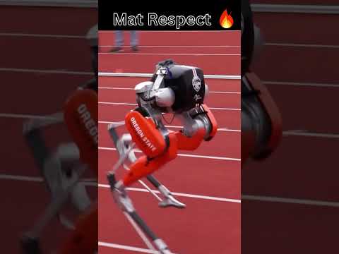 Amazing Fastest Robot 100 meters by a bipedal - 24.73 seconds