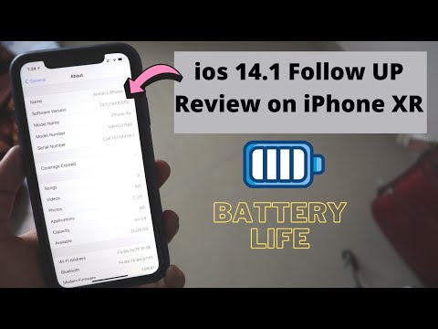 ios 14.1 Update on iPhone XR - Follow up Review !