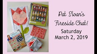 Pat Sloan 3 2 19 fireside chat
