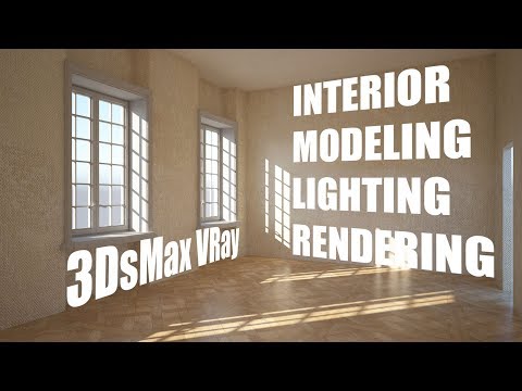 Interior Modeling, Lighting & Rendering with 3DsMax & VRay 3.60