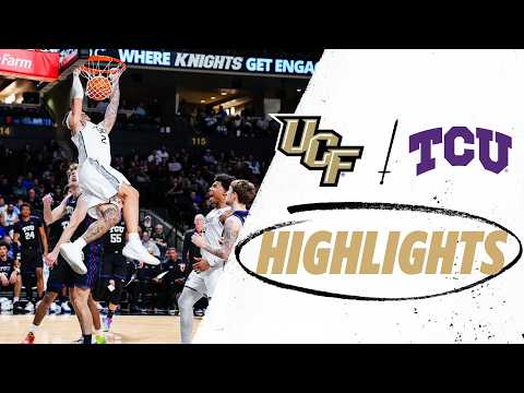 UCF Men’s Basketball, 82 vs. TCU, 71 // FULL GAME HIGHLIGHTS // Feb. 17, 2026