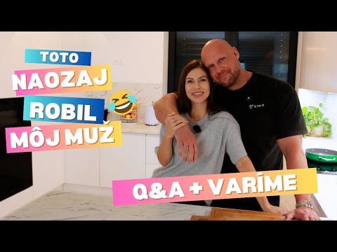 Spoločné varenie po dlhej dobe s mojim manželom!