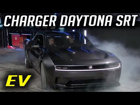 Dodge Releases FIRST Electric Vehicle EV Charger Daytona SRT Banshee