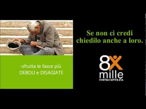 15 BUONI MOTIVI per non dare il tuo 8xmille alla chiesa cattolica