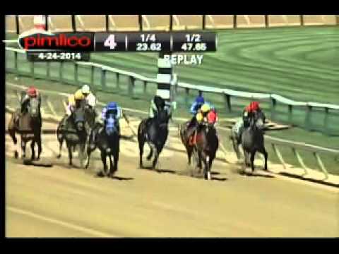 Pimlico 04/24/14 race 4