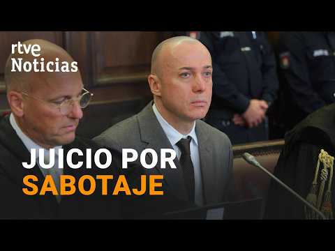Comienza el juicio al exmilitar ucraniano acusado del atentado al Nord Stream | RTVE Noticias