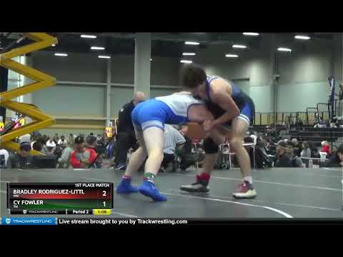 152 Lbs 1st Place Match - Bradley Rodriguez-Little, MN Vs Cy Fowler, TN 6725