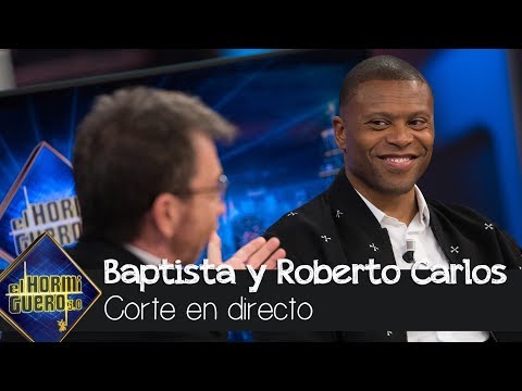 El corte de Roberto Carlos a Júlio Baptista en directo - El Hormiguero 3.0