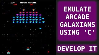 Emulating Z80 Arcade Galaxians PCB Using 'C'