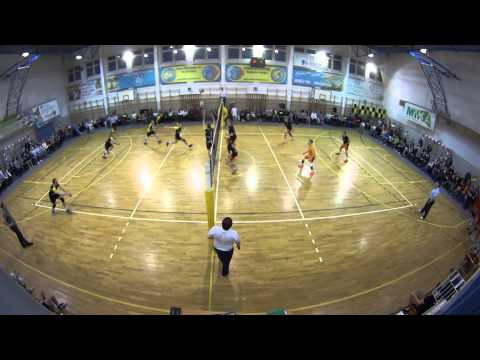 KS MOSiR Huragan Międzyrzec Podlaski vs UKS Centrum Augustów 08.03.2015 Set 2/5, Runda PLAY OFF