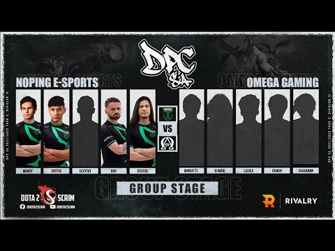NoPing e-sports vs Omega Gaming - DPC SA 2021/22 Tour 2: Division II - Group Stage - B03
