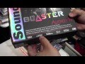 Звуковая плата CREATIVE Sound Blaster Audigy Fx 70SB157000000 - видео