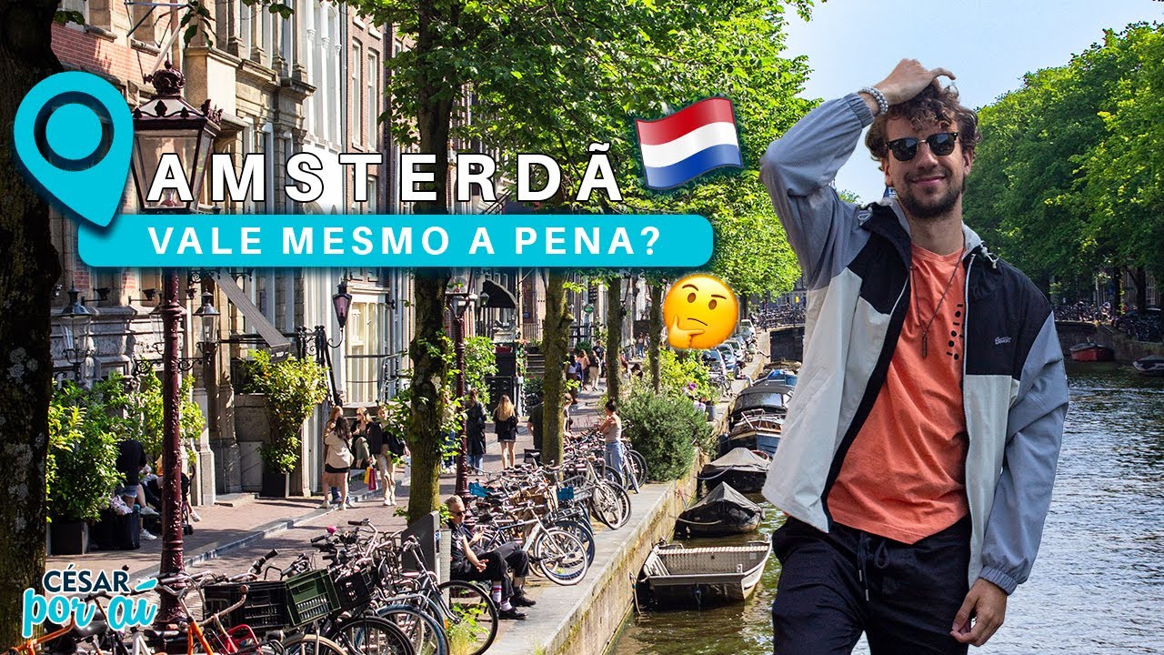 AMSTERDAM, HOLANDA - O QUE FAZER em 1 DIA, ONDE COMER e COMO IR