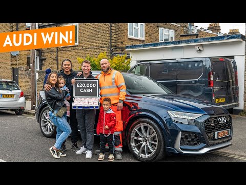 “This Doesn’t Feel Real!” Hertfordshire Builder Wins £130k Audi | BOTB Winner