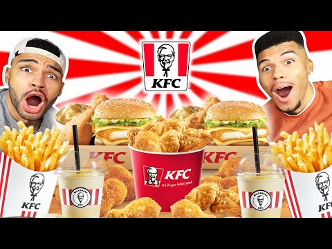 KFC MENU CHALLENGE !!!