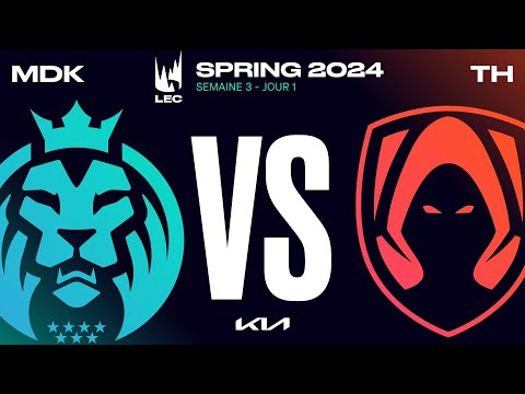LEC Spring 2024 W3D1 | MDK vs TH