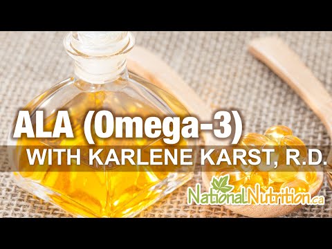 Ala (Omega 3) Supplements