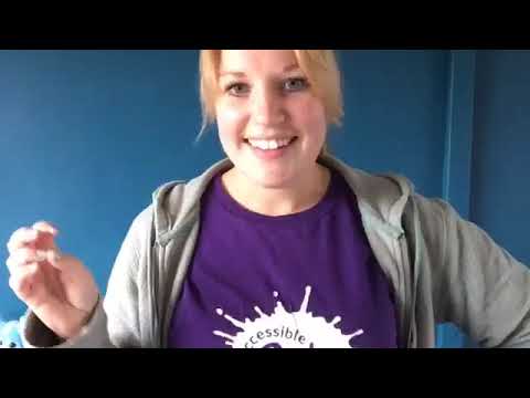 Accessible Arts & Media Online - Singing & Signing with Hannah - Session 15