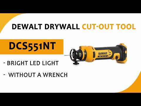 Dewalt DCS551NT XR Li-Ion Cordless Drywall Cut-Out Tool 18