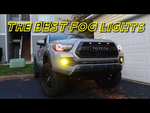 Installing Amber FOG Lights on the 2020 Tacoma TRD (Diode Dynamics SS3)