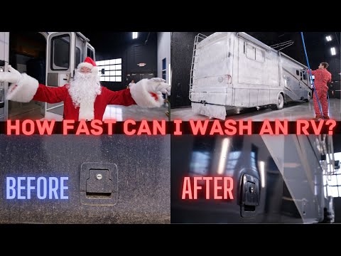 Fastest Touchless Wash I've Ever Done On An RV??