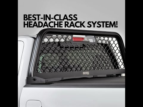 Putco Boss Rack Best™ Headache Rack System #contractor #heavyduty #constructionsite