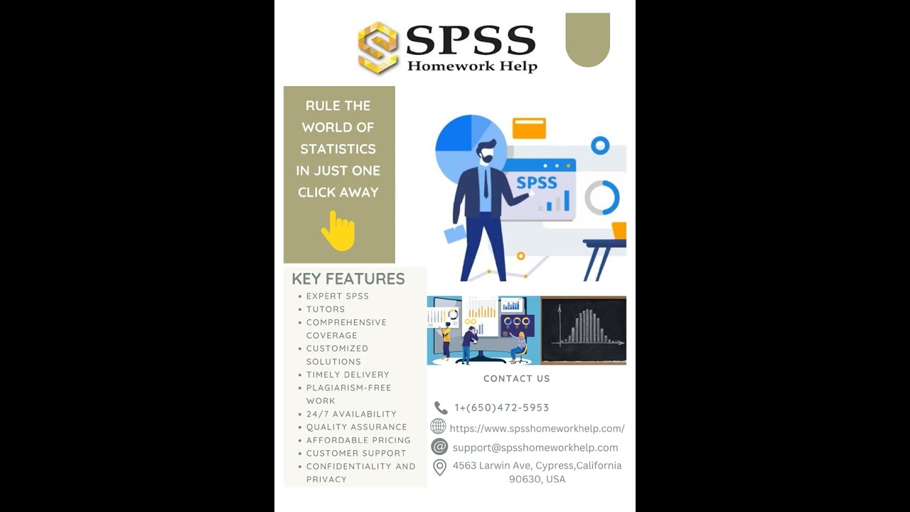 SPSS Homework Help Features