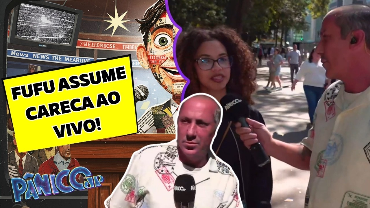FUZIL CUMPRE A PROMESSA! O HOMEM MAIS BONITO DO BRASIL APARECE CARECA NA AVENIDA PAULISTA!