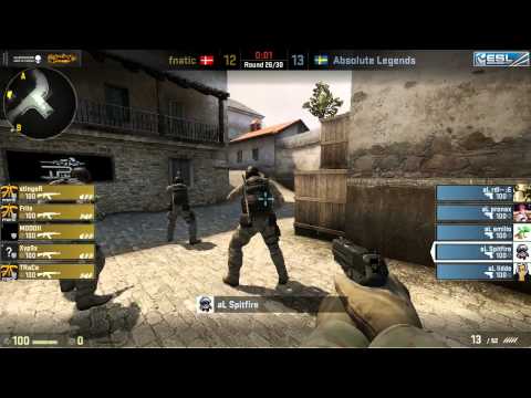 fnatic vs. Absolute Legends | Halbfinale, EMS One Spring 2013 | de_mirage Map 1