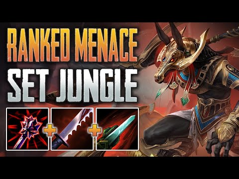 HE'S A MONSTER! Set Jungle Gameplay (SMITE Masters Ranked Conquest)