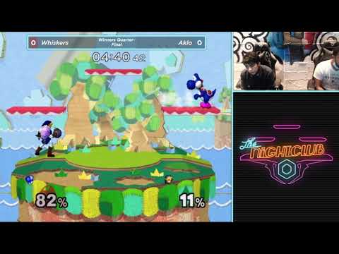 The Nightclub S1E4: Aklo (Link) vs Whiskers (Yoshi) - Winners Quarters SSBM