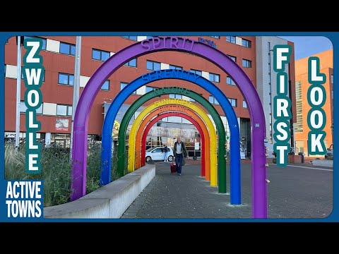 Riding the cycle paths of Zwolle, NL - Part One