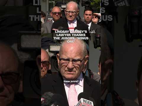 Lindsay Clancy’s lawyer thanks the jurors, 'minus one'