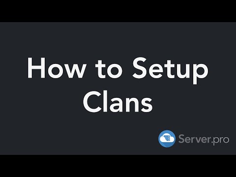 Server.pro - How to Install and Use the Clans Plugin - Minecraft Java
