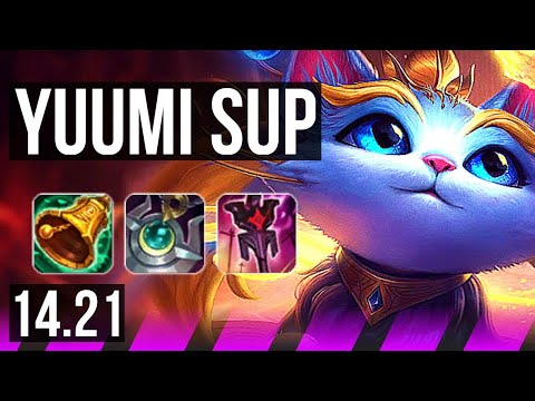 YUUMI & Sivir vs PANTHEON & Jhin (SUP) | 0/2/31 | KR Diamond | 14.21
