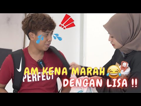 AM TAK NAK PERGI SEKOLAH !! KENA MARAH DENGAN LISA