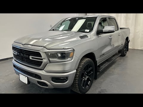 2023 Ram 1500 Sport 4x4 Crew Cab 6'4" Box in Silver for sale at Davis GMC Buick Lethbridge in Lethbridge, AB