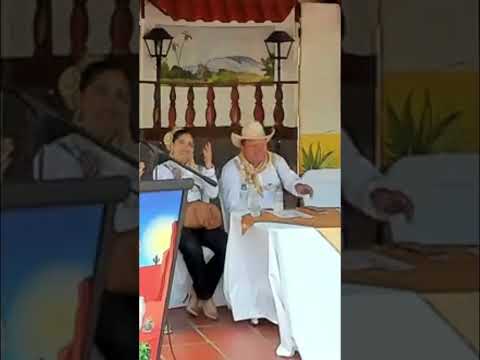 Elías presente en el Reinado Departamental del Bambuco con Karen Yulitza